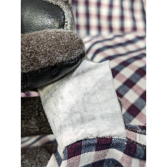 Billy Reid Shirt XL Standard Cut Linen Blend? Long Sleeve Button Colorful Check - Picture 6 of 14